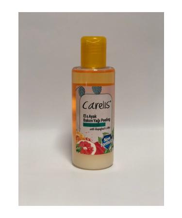 Carelis Hand and Foot Care Oil Peeling With Grapefruit & Mint 150 ml