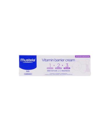 Mustela Vitamin Barrier 1.2.3 50 ml Diaper Rash Cream - Buy Online on GoSupps.com