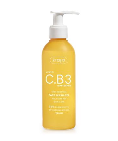 Ziaja VITAMIN C.B3 NIACINAMIDE FACE CLEANSING GEL 190 ML