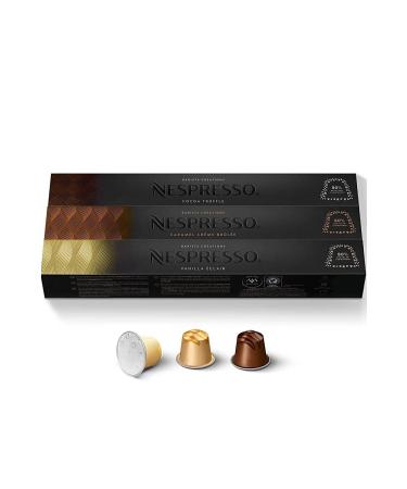 Nespresso Variations Aroma Series Set of 3 Vanilla Cocoa Caramello