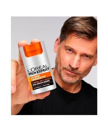 L'Or al Paris Men Expert Hydra Energetic Anti-Fatigue Cream 50 ml - Buy Online on GoSupps.com