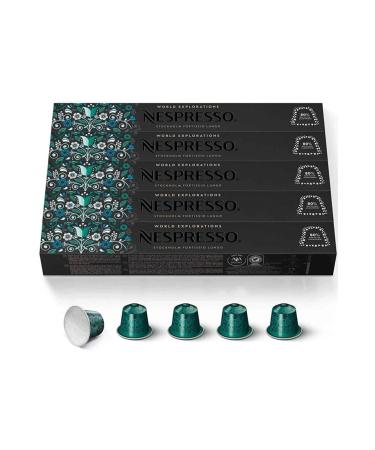 Nespresso Stockholm Fortissio Lungo 5 Box (50 Capsules)