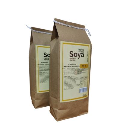 Soyfleks Dark Color Soy Minced Meat 500 Gr x 2 (1 Kg) - Buy Online on GoSupps.com
