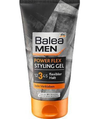 BALEA Men Styling Gel Power Flex 150ml / 5.07 Fl Oz - Hair Care from Germany