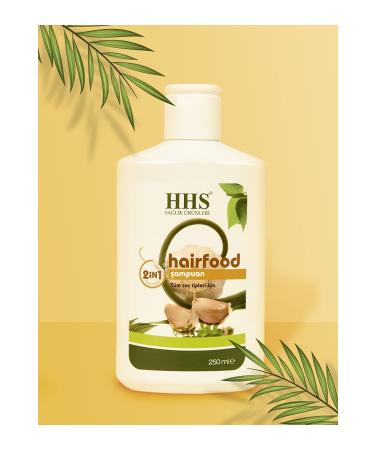 HHS HEALTH PRODUCTS HHS HAIRFOOD 2 IN 1 SHAMPOO