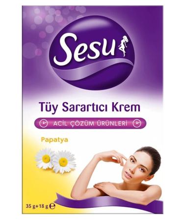 Sesu Brand: Hair Bleaching Cream 53 Gr Category: Hair Removal Cream