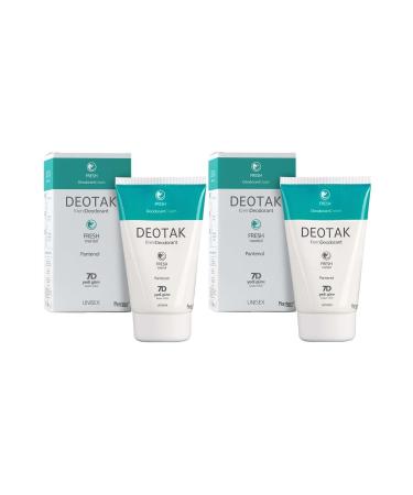 Deotak (STD) Deotak Cream Deodorant 35ML Fresh (Menthol) (Set of 2) (SINGLE)