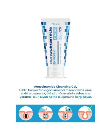 Acnecinamide Cleansing Gel - Buy Online on GoSupps.com
