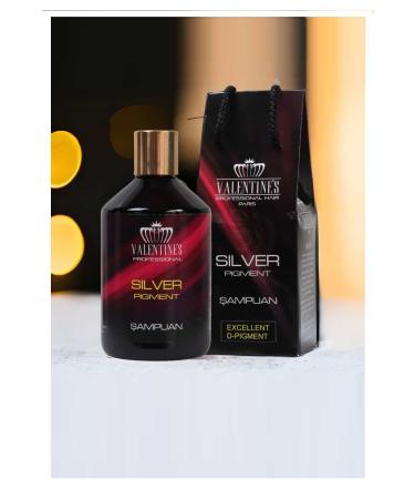 VALENTINES PROFESSIONAL Premium Silver Pigment Purple Shampoo / Like Freshly From the Hairdresser With Every Wash - Buy Online on GoSupps.com
