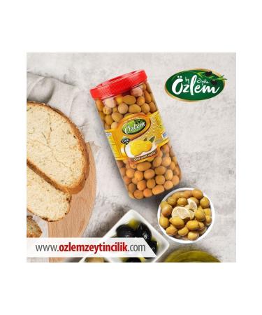 Ozlem Olive Industry Ozlem Scratched 1 Kg Pet Green Olives (260-290 KLB)