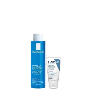 La Roche Posay Effaclar Tonic 200 ml + CeraVe Repairing Hand Cream 50 ml