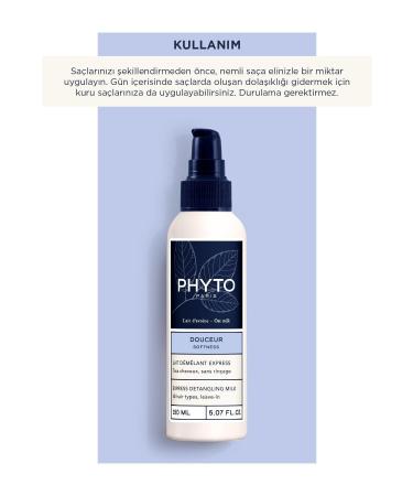 Phyto Softness Express Detangling Milk Easy Combing Milk for All Hair Types 150 Ml - Buy Online on GoSupps.com