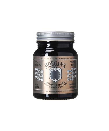 Morgan's Pomade Morgan's Oudh & Amber Lasting Firm Hold Styling Pomade (GOLD LABEL) 100gr - Buy Online on GoSupps.com