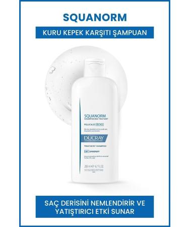 Ducray Squanorm Kuru Kepek Kar t ampuan 200ml
