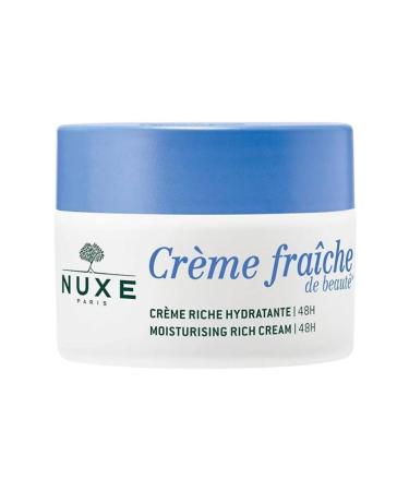 Nuxe Creme Fraiche 48h Dry Skin Moisturizing Natural Ingredient Care Cream 50ml - Buy Online on GoSupps.com