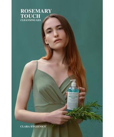 Clara Hygienics Rosemary Touch Dead Cell Remover Face and Body Cleansing Gel 400ml Vegan Skin Tone Equalizer - Buy Online on GoSupps.com