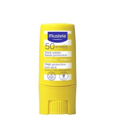 Mustela High Protection Factor Spf 50 Stick Sun Cream 9 Ml