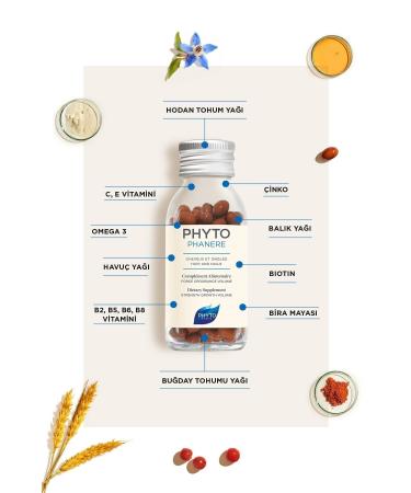 Phyto Duo Phanere Hair and Nails Strength Growth & Volume Supplementary Food 240 Caps - Buy Online on GoSupps.com