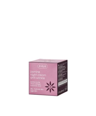 Ziaja Jasmine Oil Essence Night Cream 50 ml - Buy Online on GoSupps.com