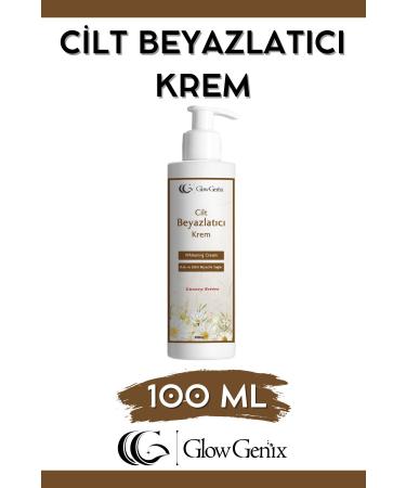 Glow Genix Skin Whitening Cream | Anti-Stain Underarm Face Elbow and Genital Area Tone Equalizer | 100 ml