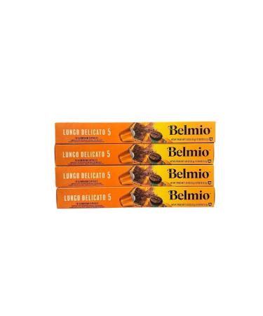Nespresso Compatible Belmio Lungo Delicato 5 Capsule Coffee Set of 4