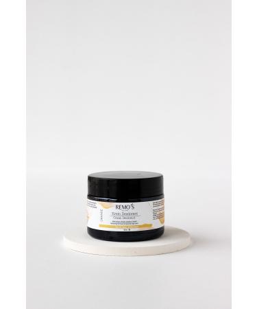RemosNatural Cream Deodorant Orange 50 ml Formula Preventing Bad Odor Formation - Buy Online on GoSupps.com