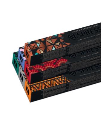 Nespresso World Flavors Coffee Collection X 10 Boxes (100 CAPSULES)
