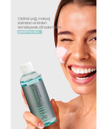 EVOL Sensitive Normal and Oily Acne Prone Skin Rinse-Off Facial Cleansing Gel 200 ml - Buy Online on GoSupps.com