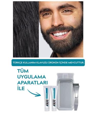 Just For Men Beard & Moustache Dye - Black 8680937004603 - Buy Online on GoSupps.com