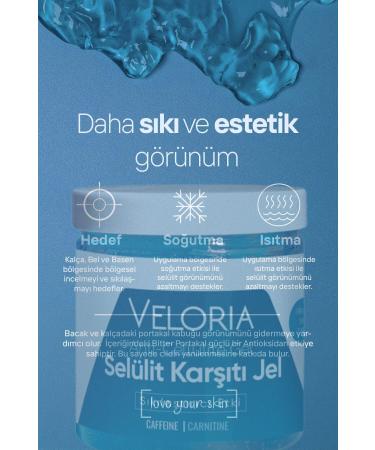 Veloria Cosmetics Cellulite and Stretch Marks Remover Body Shaping Firming Gel 250 ml - Buy Online on GoSupps.com