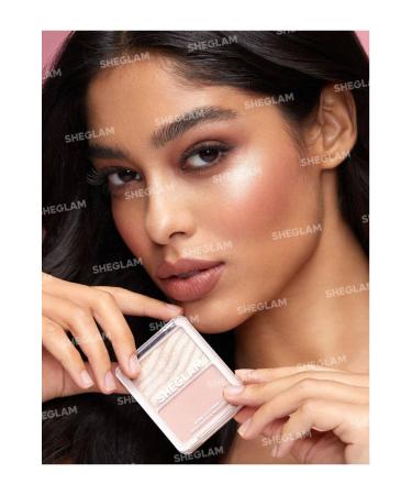 SHEGLAM Glam 101 Hybrid Highlighter & Blush Duo-Seville Blush Highlighter Powder Palette - Buy Online on GoSupps.com