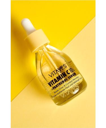 VITAYES Anti-Spot and Instant Brightening Vitamin C Panthenol Skin Tone Equalizing Moisturizing Serum - Buy Online on GoSupps.com