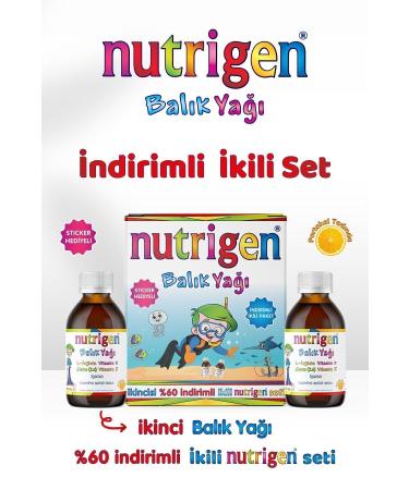 Nutrigen Fish Oil Syrup Coffret (2nd one Sticker )