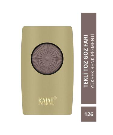 KAJAL Bison Brown Single Eyeshadow & Bison Browsingle Eyeshadow - No: 126