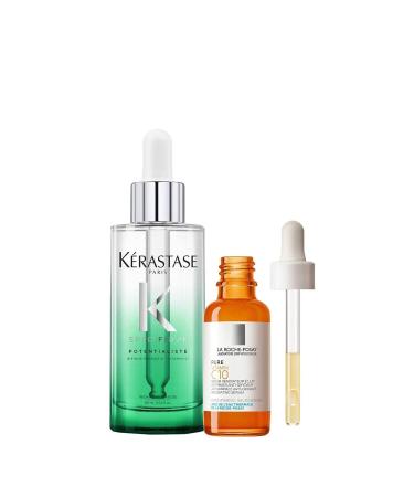 Kerastase Specifique Potentialiste Serum 90ml + la Roche Posay Pure Vitamin C10 Serum 30 Ml