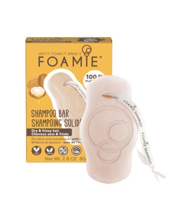 Foamie Kiss Me Argan Oil Shampoo Bar Solid Shampoo for Dry Hair 80 G - Buy Online on GoSupps.com