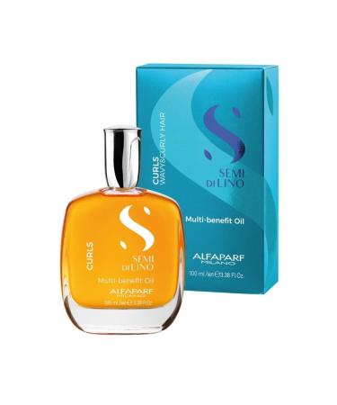 Alfaparf Keymen - Semi Di Lino Curls Multi-Purpose Care Oil 100 Ml