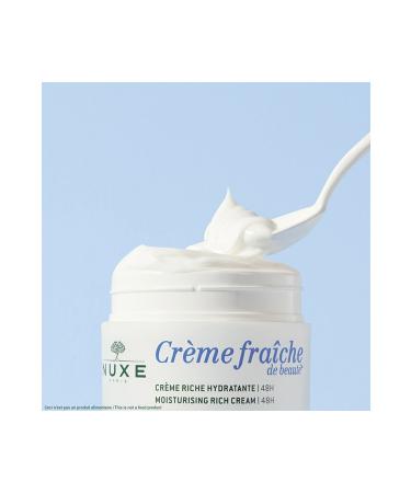 Nuxe Creme Fraiche 48h Dry Skin Moisturizing Natural Ingredient Care Cream 50ml - Buy Online on GoSupps.com