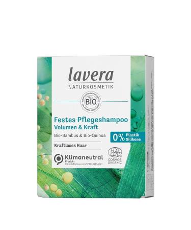Lavera Volume Strength Solid Shampoo 50 G