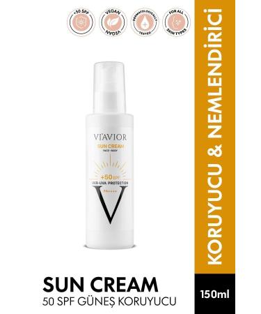 V AV OR Sun Cream 50 Spf Sunscreen Cream Daily High UV Protection Anti-Stain Refreshing 150ml