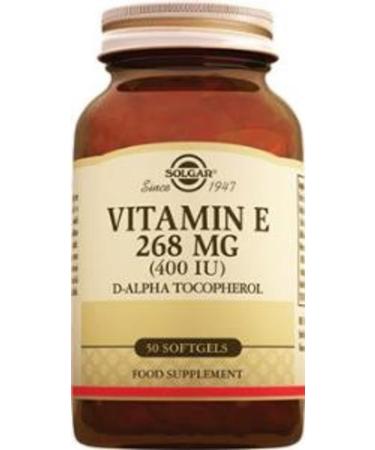 Solgar Vitamin E 400 Iu 50 Capsules