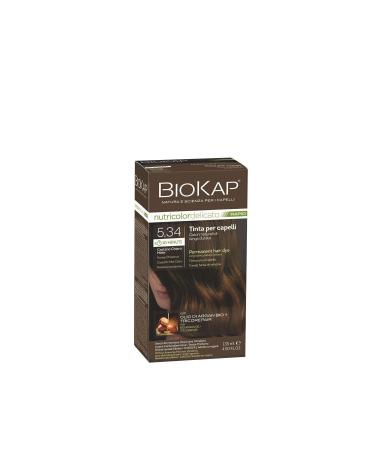 BioKap Nutricolor Delicato Rapid Hair Dye 135 ml | 5.34 Honey Chestnut
