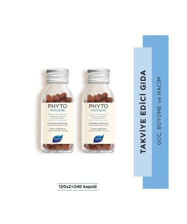 Phyto Duo Phanere Hair and Nails Strength Growth & Volume Supplementary Food 240 Caps