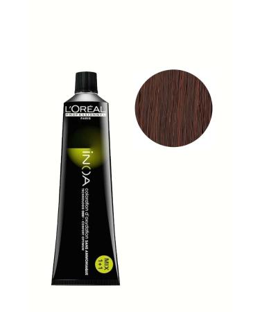 INOA Ko ak Cosmetics Hair Dye 5.52 Light Brown Akaju (oxidant-free)
