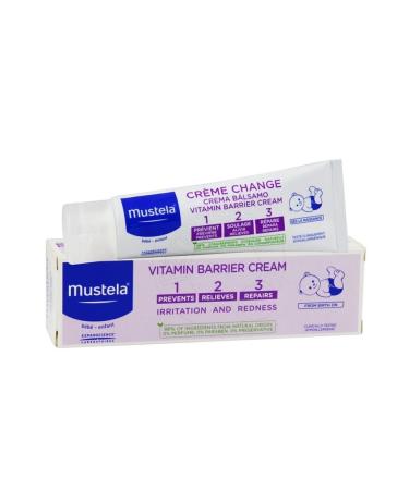 Mustela Vitamin Barrier 1-2-3 Diaper Rash Cream 50 Ml