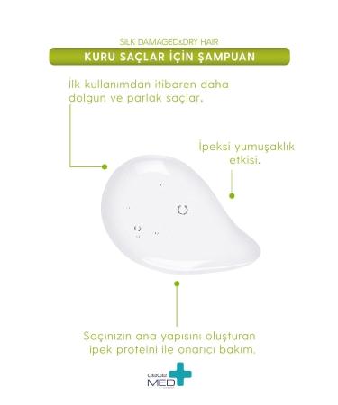 CECEMED Shampoo for Dry Damaged and Dyed Hair 300 ml - Buy Online on GoSupps.com