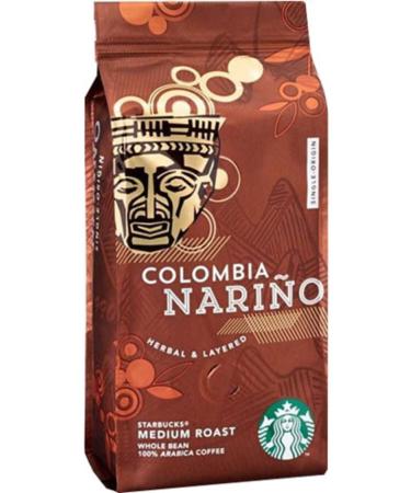 Nestle Starbucks Colombia Narino Medium Roast 250 Gr Coffee Beans (Grounded According to Paper Filter)