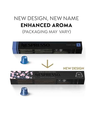 Nespresso Tokyo Vivalto Lungo 5 Box 50 Capsules - Buy Online on GoSupps.com