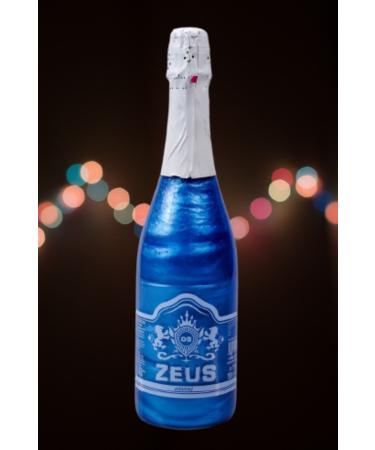 OS ZEUS Non-Alcoholic Sparkling Champagne* Drink Blueberry&Pineapple Flavored (BRIDE TO BE)