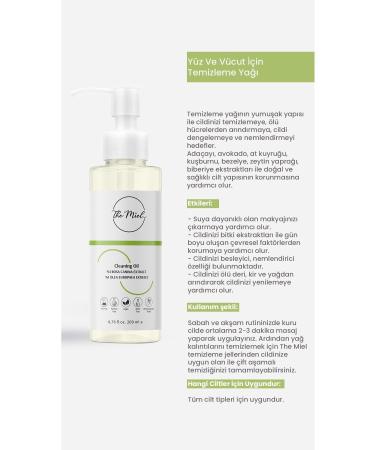 THE MIEL Two-Stage Skin and Make-Up Cleansing Oil 200 ml - Buy Online on GoSupps.com